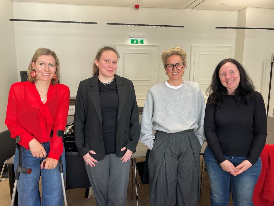 von links nach rechts: Heike Eder, Carina Ruttinger, Karin Riebenbauer, Gertrude Riegler